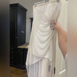 Strapless Homecoming Dress